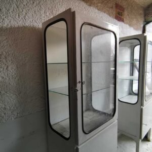 European single standing Vintage Medical Cabinet 1920s